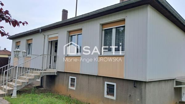 Pavillon plan pied surélevé avec sous sol complet