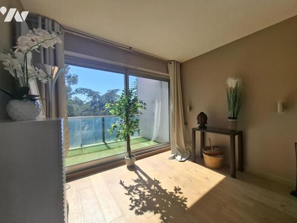 Quartier Garden - T2 de 54,32 m² – Dernier étage – Terrasse – Vue parc boisé