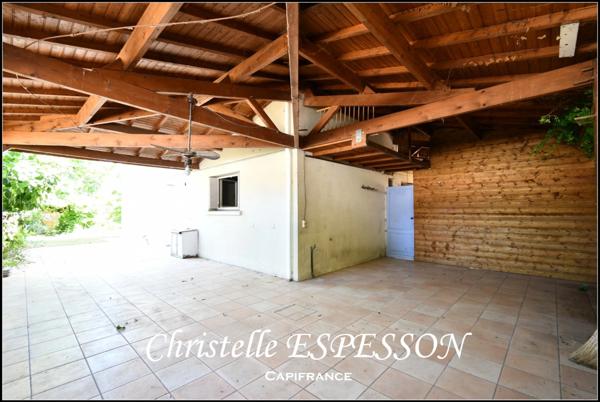 MAISON 5 PIECES AVEC JARDIN DE 530 M2 ET PATIO DE 45 M2 SUR MARMANDE CHENE VERT (47)