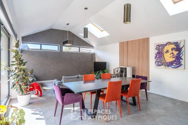 Maison d’architecte et sa piscine