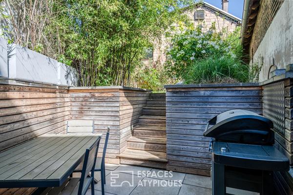 Maison d’architecte et sa piscine