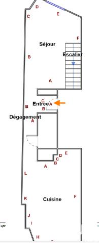 Appartement à vendre 2 pièces 46 m² Bagnolet