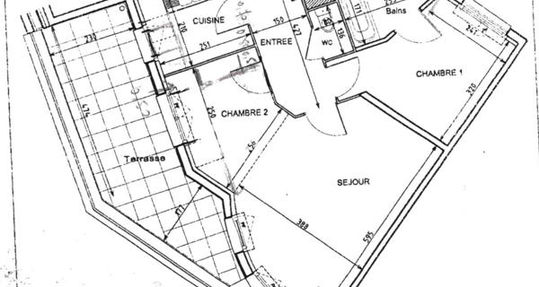 À vendre Appartement 3 pièces 52 m² - Cergy 95800