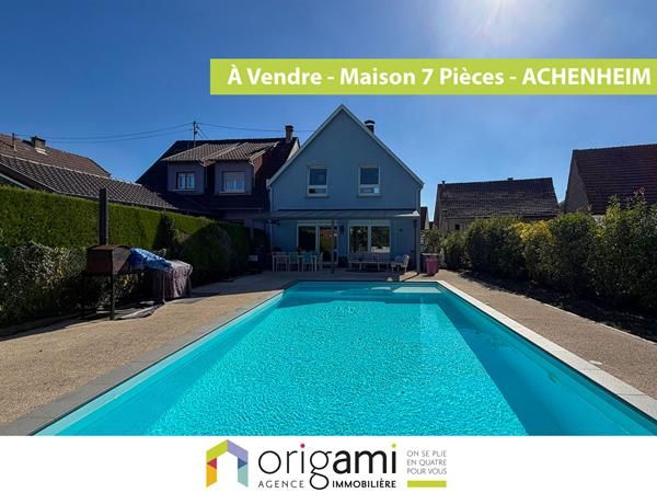Nouveauté ORIGAMI en Exclusivité - Maison 6/7P à Achenheim Achenheim