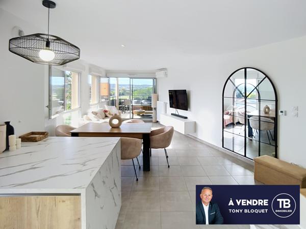 FRONTONAS - GRAND T3 AVEC TERRASSE - GARAGE FERME - PLACE DE PARKING