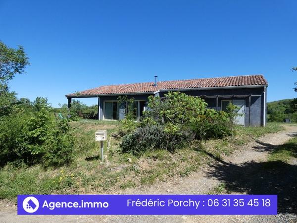 À vendre - Maison plain-pied, 5 pièces située à Castéra-Verduzan (32410)