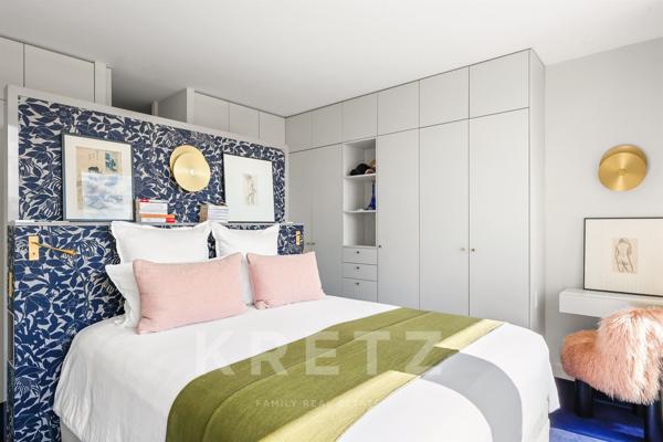 Duplex à l'avant dernier étage et sa terrasse paysagée