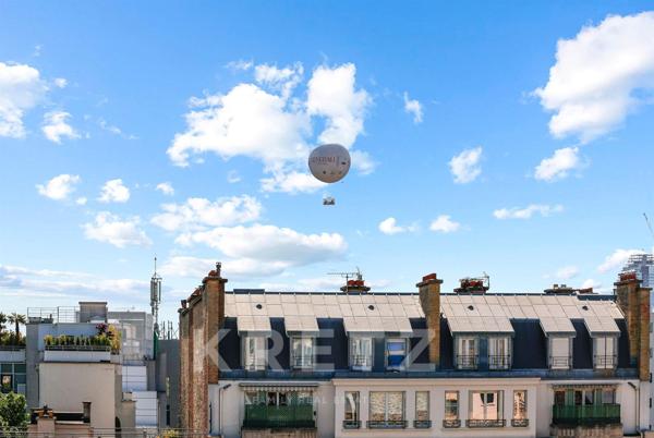 Duplex à l'avant dernier étage et sa terrasse paysagée