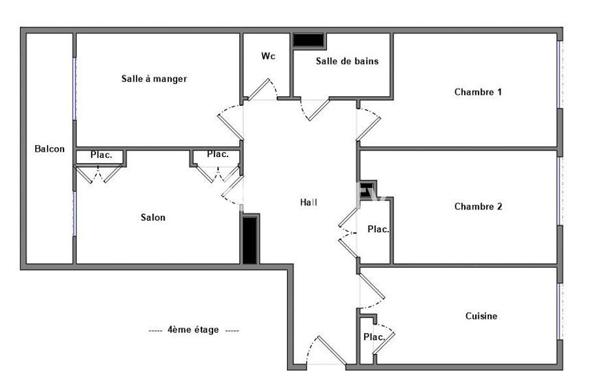 Appartement
         5 pièces
        - 85 m² Exclusivité 298 000 € *