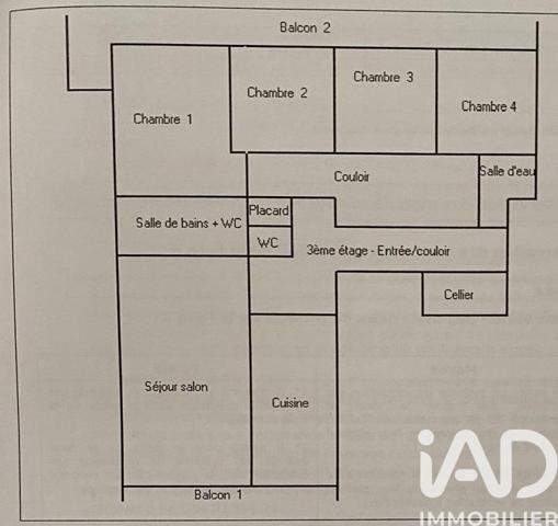 Appartement à vendre 5 pièces 103 m² Aix-en-Provence