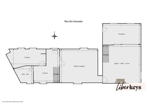 Maison normande de caractère  sur 1818 m² de terrain - 4 chambres - garage