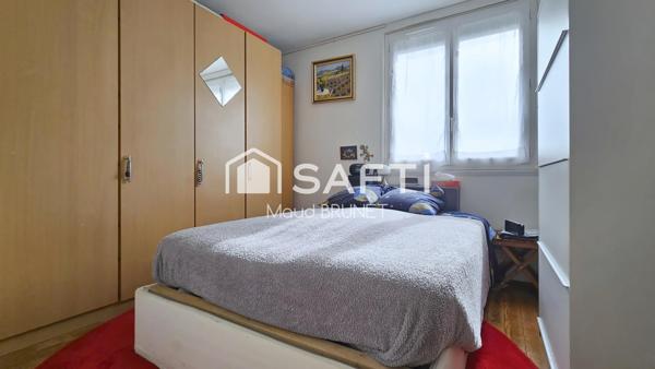 Appartement lumineux 3 pièces (possible 4)au coeur de Mantes La Ville