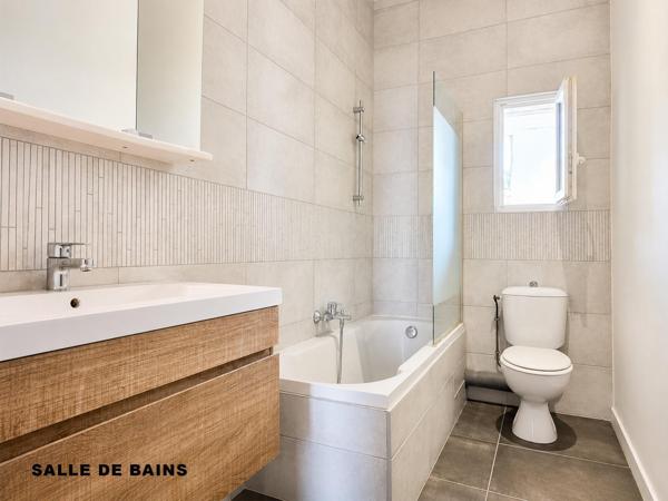 Appartement T2 traversant (50m2) avec balcon (7m2) - Faible charges