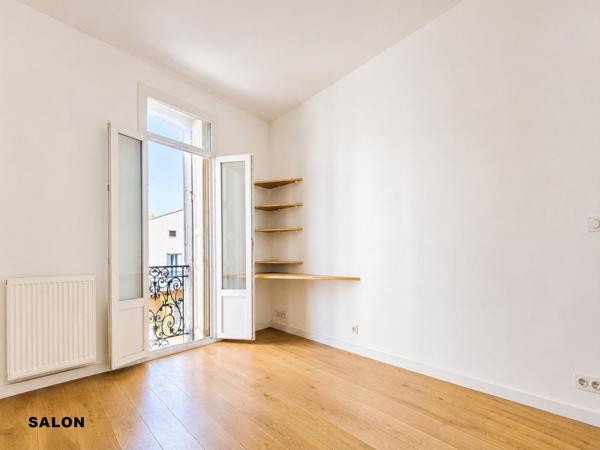 Appartement T2 traversant (50m2) avec balcon (7m2) - Faible charges