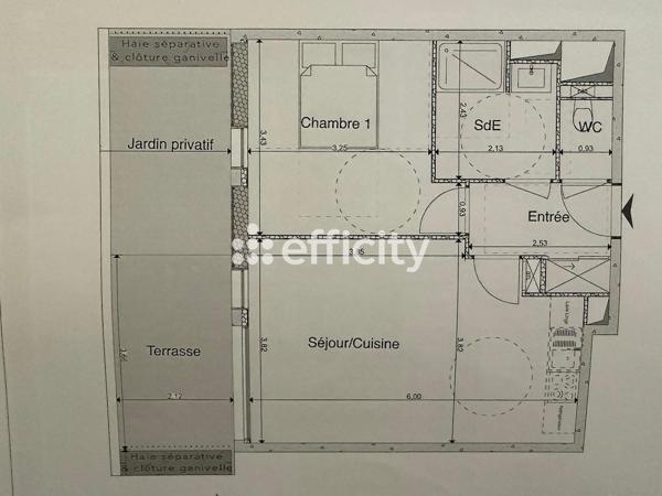 Appartement
         2 pièces
        - 43 m² Exclusivité 174 000 € *
