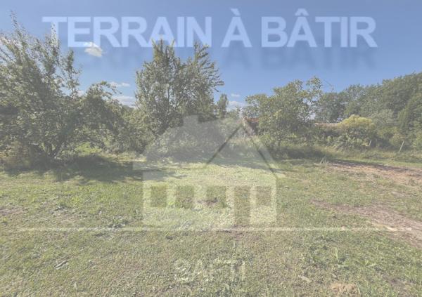 Terrain constructible 1229 m2 - Secteur Le Fau - Montauban