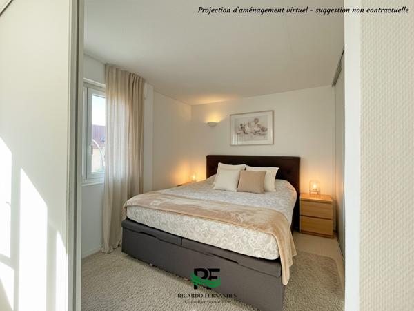 T1 bis 33 m² – Coin nuit séparé – DPE C – Parking sécurisé – Annecy Loverchy