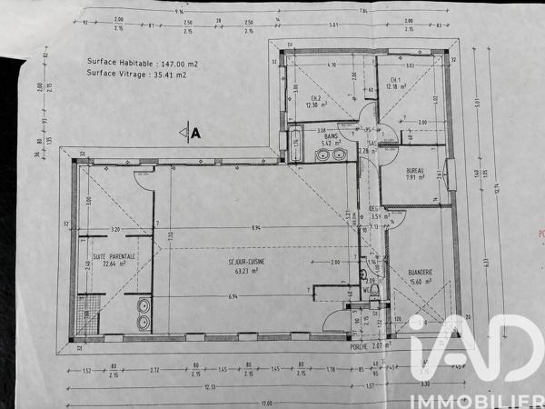 Maison à vendre 6 pièces 147 m² Artigues-près-Bordeaux