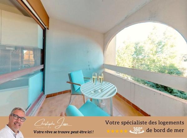 Studio Cabine Transformable en T2 à Port-Leucate