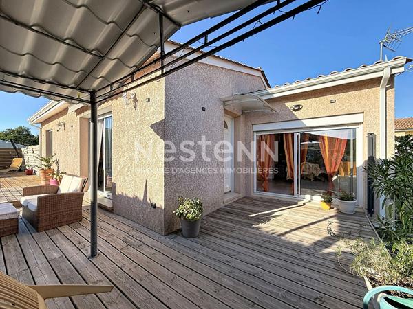 Maison récente 4 pièces avec piscine à vendre à Lavardac