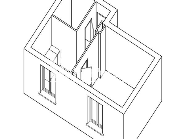 Location Studio 25.31 m² - 76 RUE DE METZ Talange 57525