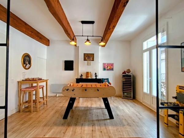 Maison vigneronne 178 m² rénovée, terrasse XXL sud, garage 134 m²