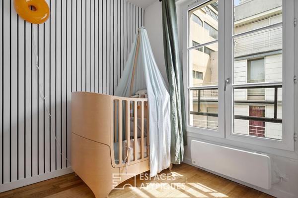 Dernier étage traversant en duplex – Grandes-Carrières – Batignolles