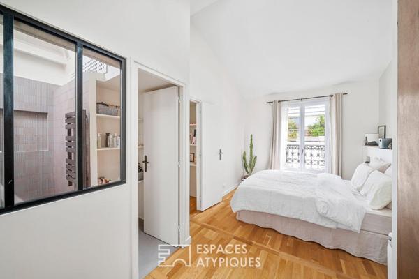 Dernier étage traversant en duplex – Grandes-Carrières – Batignolles