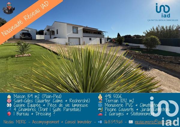 Maison à vendre 6 pièces 159 m² Saint-Gilles