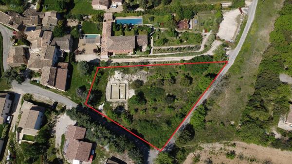 Terrain à vendre de 2450 SAINT SATURNIN LES APT (84) - Permis accordé
