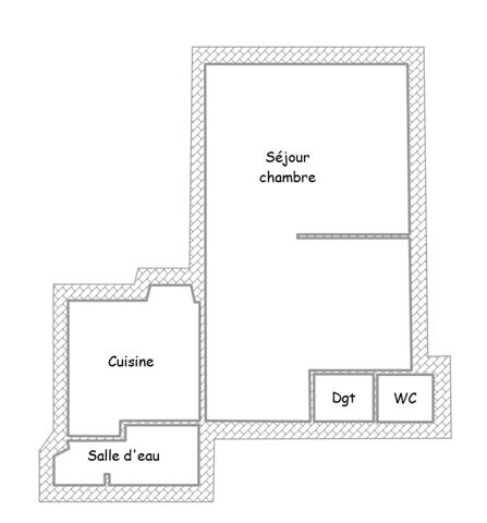 Studio à vendre 32,03 m² Ciboure
