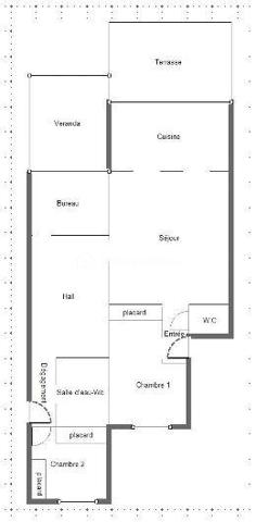 Appartement de 91,67 m²