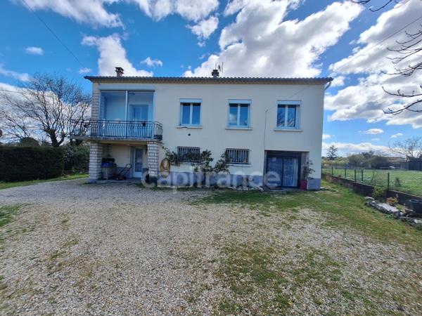 Maison à vendre 8 pièces SALINDRES (30) un appartement indépendant au rdc