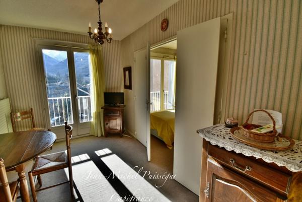 Appartement à Vendre 2 pièces BAGNERES DE LUCHON (31), Exposition Sud, Vue Pyrénées