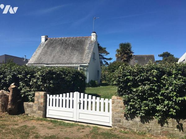 A VENDRE- ST GILDAS DE RHUYS, proche plages, au calme, maison bretonne 3 chambres, jardin 970 m² 
