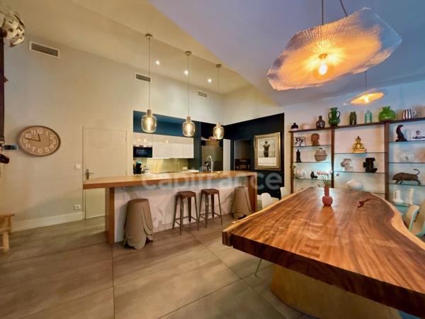 Maison à vendre 6 pièces PEZENAS (34)Garage jardin et piscine