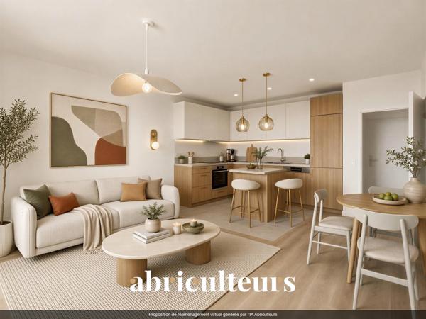 Appartement familial T5 de 91 m² avec terrasses et parkings Colombes (92700)