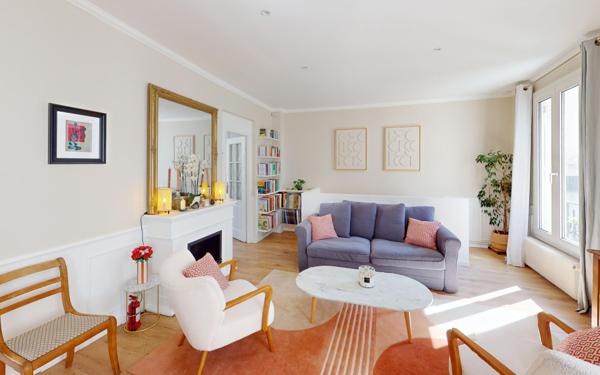 Appartement à vendre    3 pièces • 60,37 m2 Boulogne-Billancourt