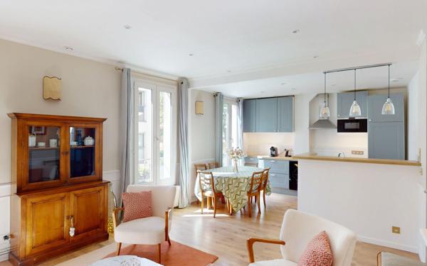 Appartement à vendre    3 pièces • 60,37 m2 Boulogne-Billancourt
