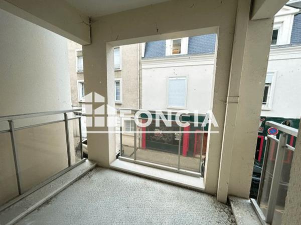 Location Studio 28.78 m² - 25 rue Chateaugontier Angers 49100