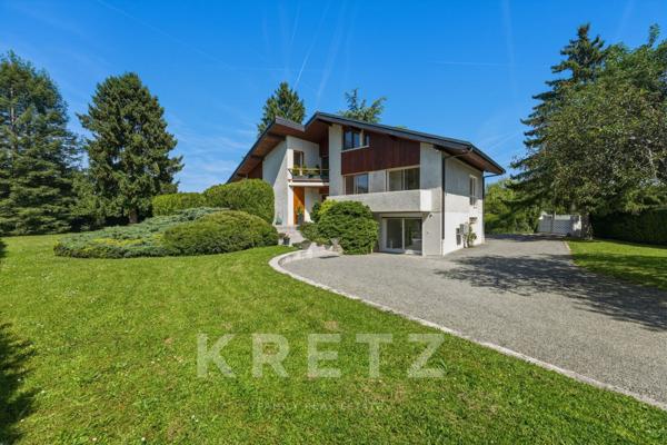 SCIEZ (74140) – MAISON D'ARCHITECTE RENOVÉE DE 300 M² AUX PORTES DE GENÈVE