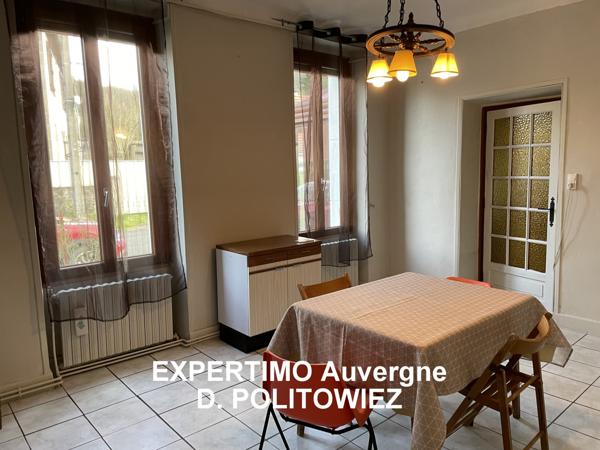 Saint-Éloy-les-Mines (63700) MAISON A ST ELOY LES MINES sur un terrain de 1875 m2