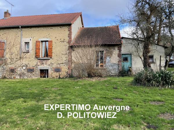 Saint-Éloy-les-Mines (63700) MAISON A ST ELOY LES MINES sur un terrain de 1875 m2
