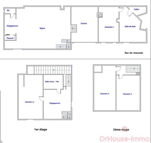 Maison à vendre 5 pièces de 122 m²