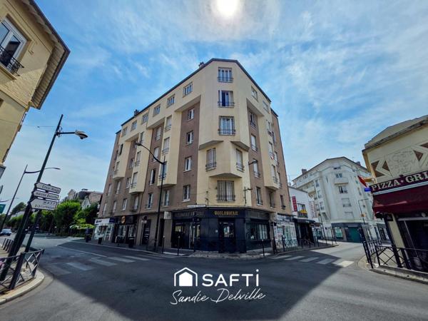Appartement 2 pièces- 30.35m² + combles aménageables