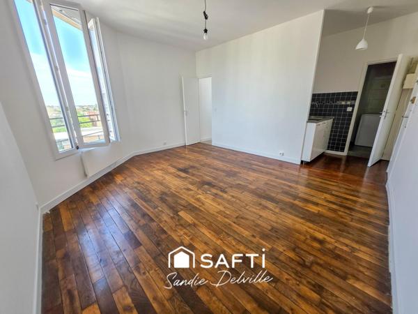 Appartement 2 pièces- 30.35m² + combles aménageables