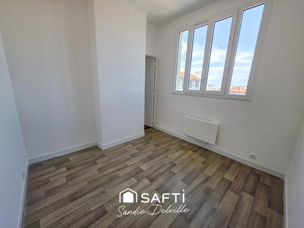 Appartement 2 pièces- 30.35m² + combles aménageables