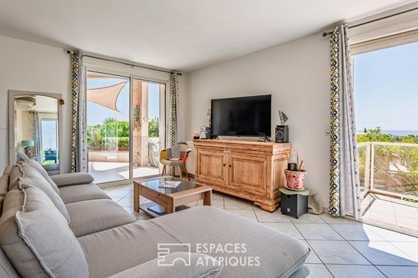 Villa de charme avec piscine et vue sur les étangs et la mer