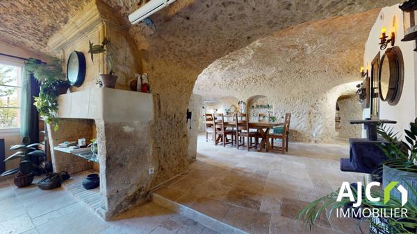 Saint-Étienne-de-Chigny (37230) Belle maison troglodyte