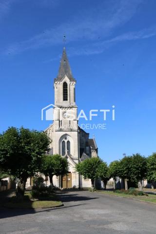 Terrain constructible de 1579m2 Le Menoux 36200